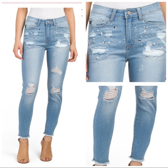 KanCan Denim - Kancan | Pearl & CZ Skinny Jeans